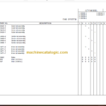 MANITOU 805428 Series Parts Manual