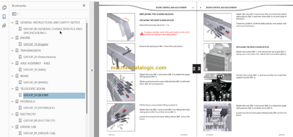 Manitou MLT-X 960 ST3A Repair Manual