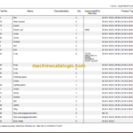 MANITOU M26-4 PARTS CATALOGUE