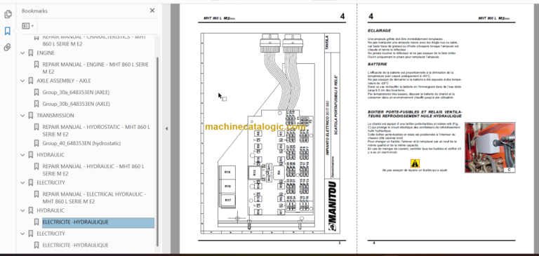 MHT 860 L M Series REPAIR MANUAL