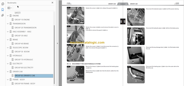 Manitou MRT 1840 EASY 55P 400 ST4 S2 REPAIR MANUAL