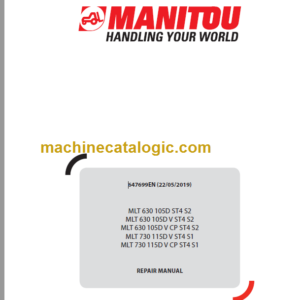 Manitou MLT 630 ST4 S2 Repair Manual