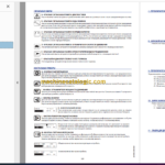 MANITOU Forklift ME 418 420 425C 425 430 Operator's Manual