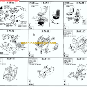 Manitou MLT 628 Turbo S1 PARTS MANUAL