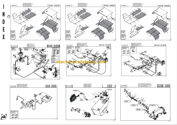 MANITOU M 30-4 + H ST3B PARTS CATALOGUE