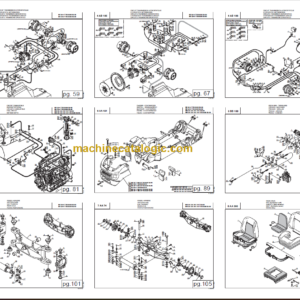 MANITOU MSI30 D S2-E3 PARTS MANUAL