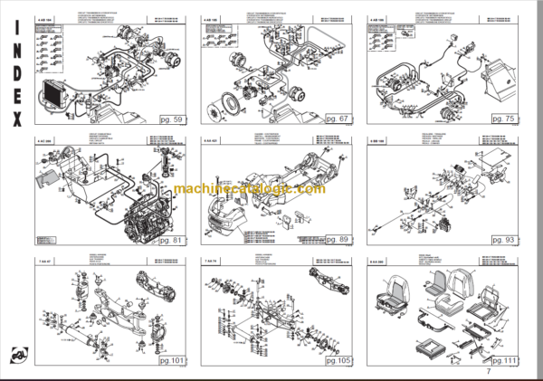 MANITOU MSI30 D S2-E3 PARTS MANUAL