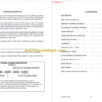 MANITOU 7000 Series Rev04-02 Parts Manual