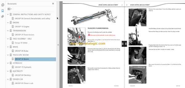 Manitou MLT-X 625-75 H Repair Manual