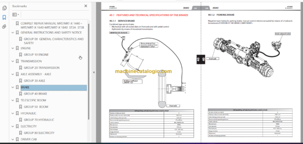 Manitou MRT 1840 EASY 75P 360 ST3B S2 REPAIR MANUAL