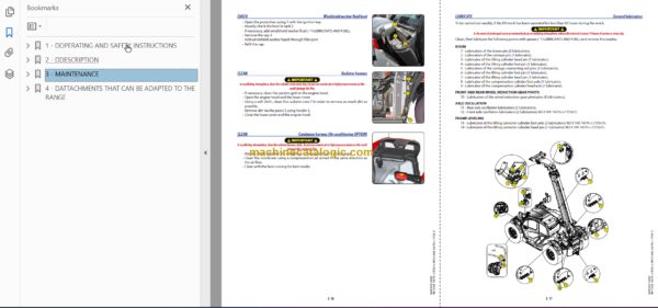 Manitou MLT-X 841 Operator's Manual