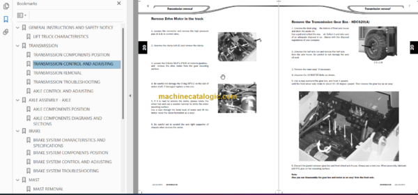 MANITOU ME 425 ME 430 Repair Manual