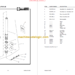 MANITOU 7900AM Series Parts Manual