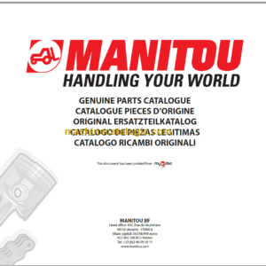 Manitou MLT-X 735 120 LSU PS S6 E3 CATALOGUE