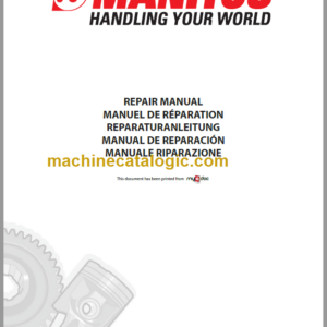 MHT 990 MHO 11 REPAIR MANUAL