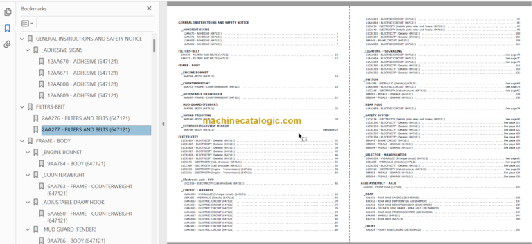 Manitou MLT-X 735 120 LSU PS S6 E3 CATALOGUE