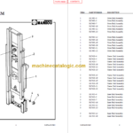 MANITOU 5200 Series Parts Manual