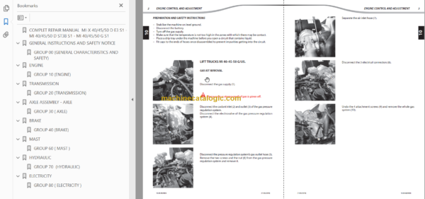 MANITOU MI 40 45 50 G S1 US REPAIR MANUAL