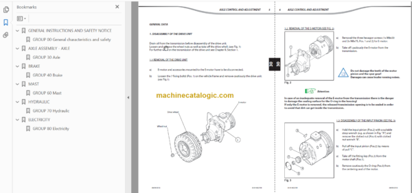 MANITOU ME316 REPAIR MANUAL