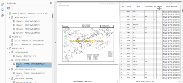 Manitou MLT-X 735 120 LSU PS S6 E3 CATALOGUE