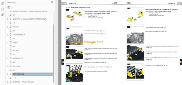 Manitou MLT 730 ST4 Repair Manual