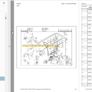 Manitou MLT 634 120 LSU PS SB E2 Part Catalogue