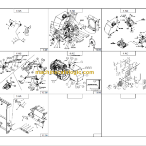 MANITOU M30-2 TIER III PARTS MANUAL