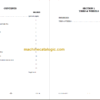 MANITOU T502TC-D PARTS MANUAL SERIES F