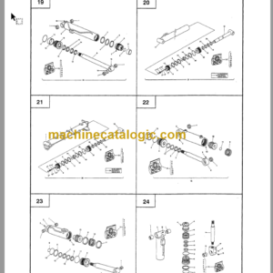 Manitou MVT 628T COMFORT LINE PARTS MANUAL