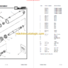 MANITOU T502TC-D PARTS MANUAL SERIES F