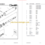 MANITOU T502TC-D PARTS MANUAL SERIES F