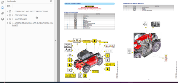 Manitou MLT-X 1041 Operator's Manual