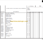 MANITOU M30-2 TIER III PARTS MANUAL