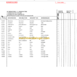 Manitou MVT 628T COMFORT LINE PARTS MANUAL