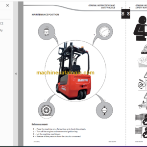 MANITOU ME318 Series 2 REPAIR MANUAL