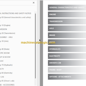 Manitou MLT 634-731 SERIE F-E3 Repair manual