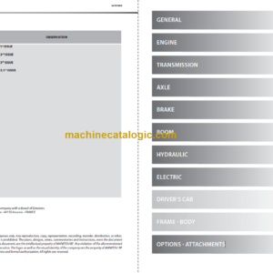 Manitou MLT-X 735 S6 E3 CATALOGUE