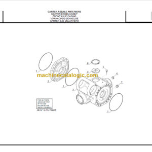 Manitou MLT 845-120 S5 E3 PARTS CATALOGUE 2011