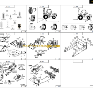 MANITOU M30-4 TIER III PARTS MANUAL