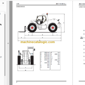 Manitou MHT 10120 L 16 REPAIR MANUAL