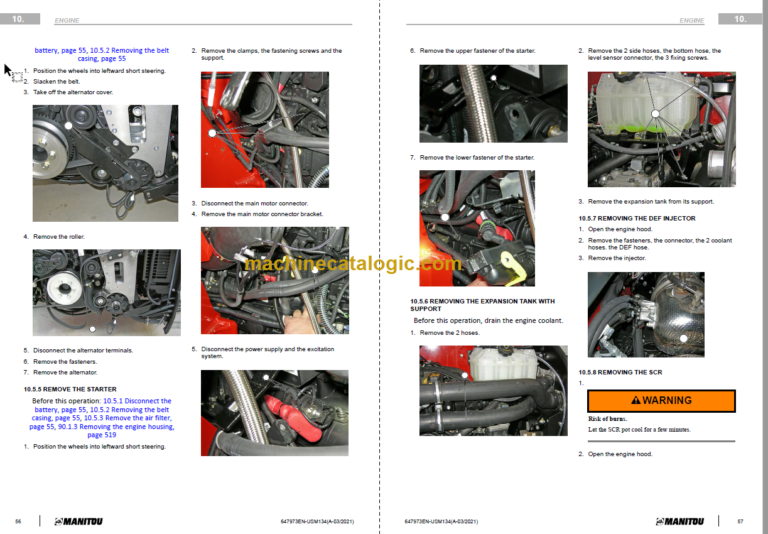 Manitou MLT 630 ST5 S1 Service Manual