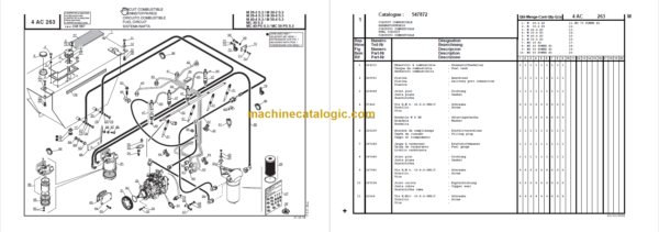 MANITOU M26-2 S3-E2 PARTS CATALOGUE