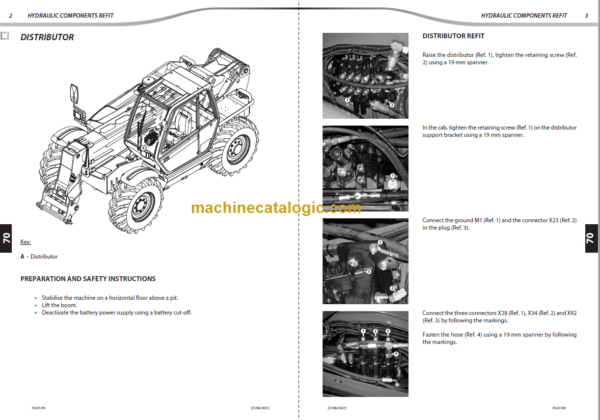 Manitou MLT 845 100D H ST4 S1 Repair Manual