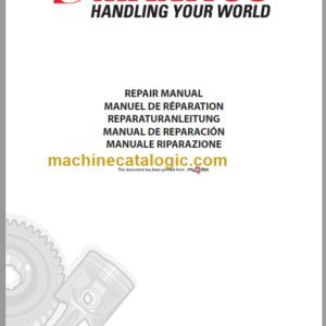 MANITOU ME320 Series 2 REPAIR MANUAL