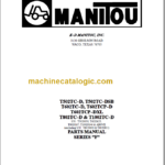 MANITOU T602TCP-DXL PARTS MANUAL SERIES F