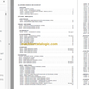 Manitou MLT 627 PARTS CATALOGUE