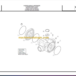 Manitou MLT 845-120 S5 E3 Parts Manual