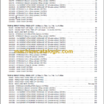 MANITOU MSI 20 25 30 35 Genuine Parts Catalogue