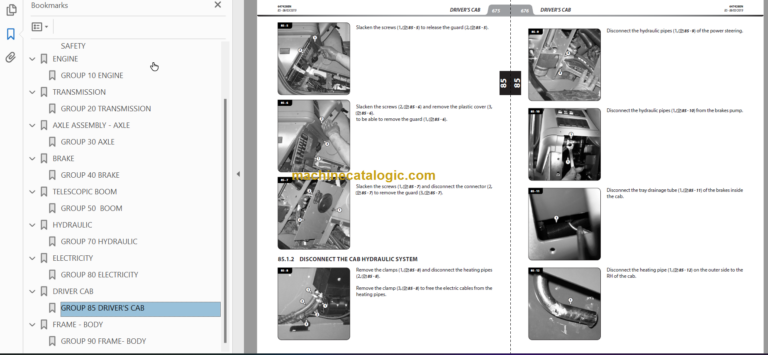 Manitou MRT-X 1640 EASY 75P 400 ST3A S2 REPAIR MANUAL