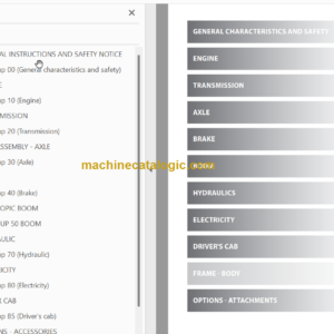 Manitou MLT-X732 95P ST3A S1 Repair manual